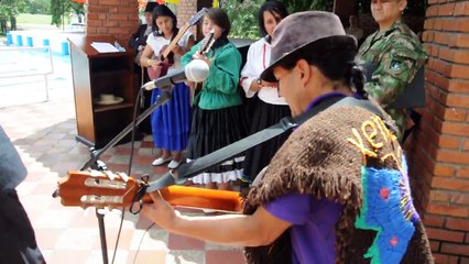 "A bailar guasca" danza o baile campesino andino colombiano - El son de allá