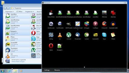 Wie unter Mac OSX Lion: Ein Launchpad für Windows