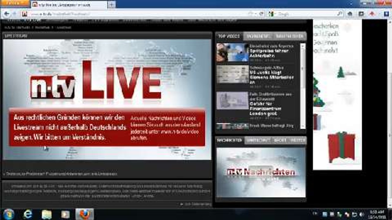 In bestimmten Ländern gesperrte Webdienste freischalten