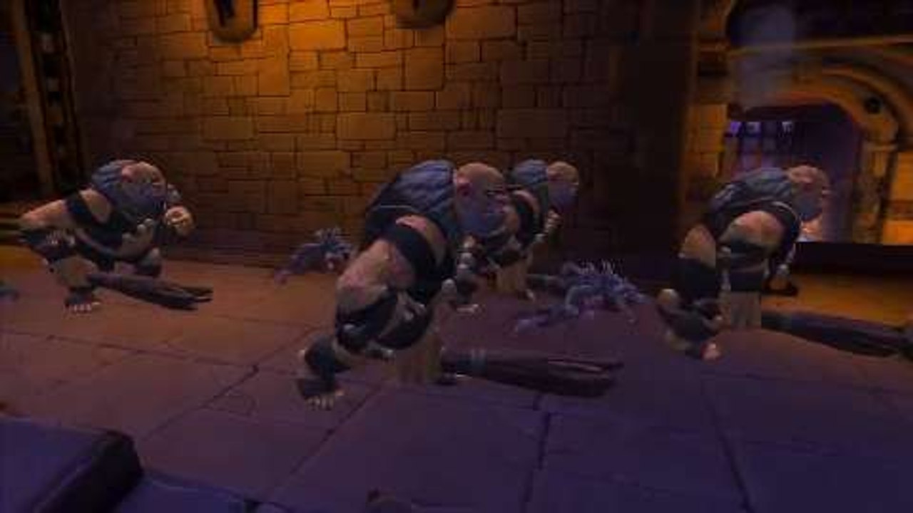 Dungeon gegen Orcs verteidigen