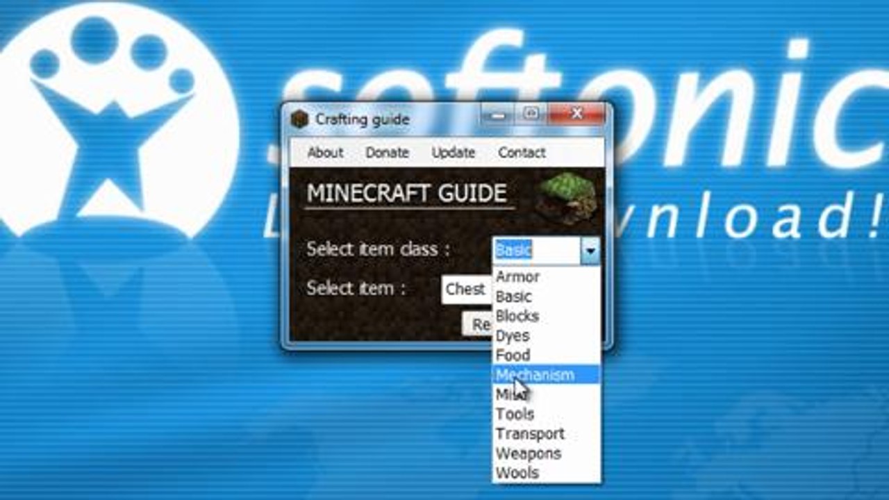 Minecraft Crafting Guide enthüllt Minecraft-Rezepte