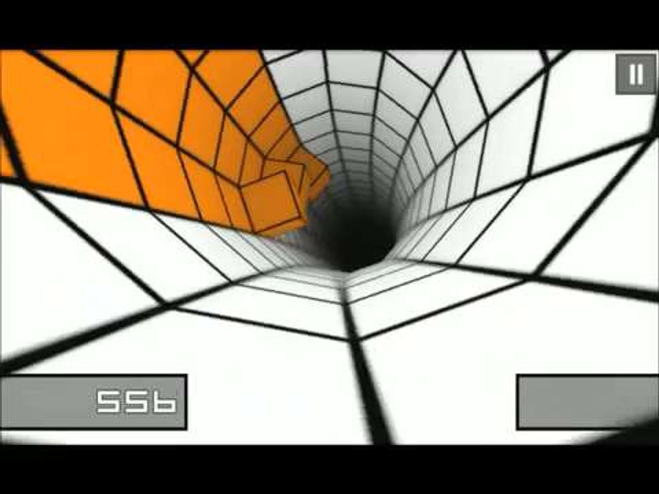 Mit dem Handy durch bunte Tunnel heizen