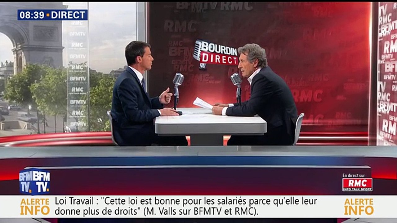 Manuel Valls face à Jean-Jacques Bourdin en direct_BFMTV_2016_05_26_10_00