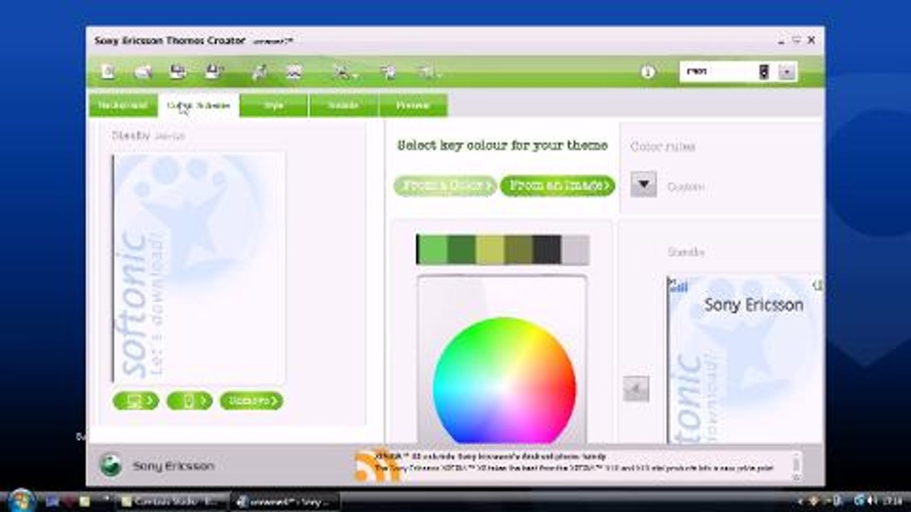 Sony Themes Creator Videotutorial