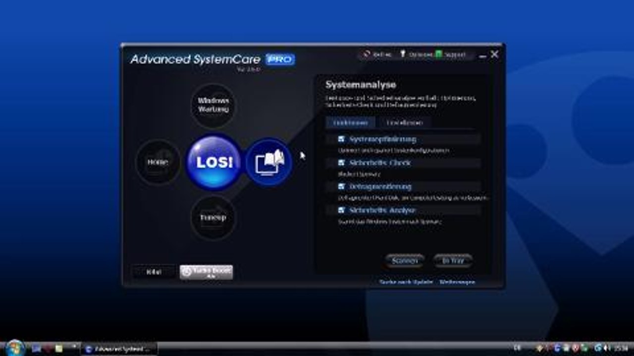 Video: Advanced SystemCare - Die Grundfunktionen