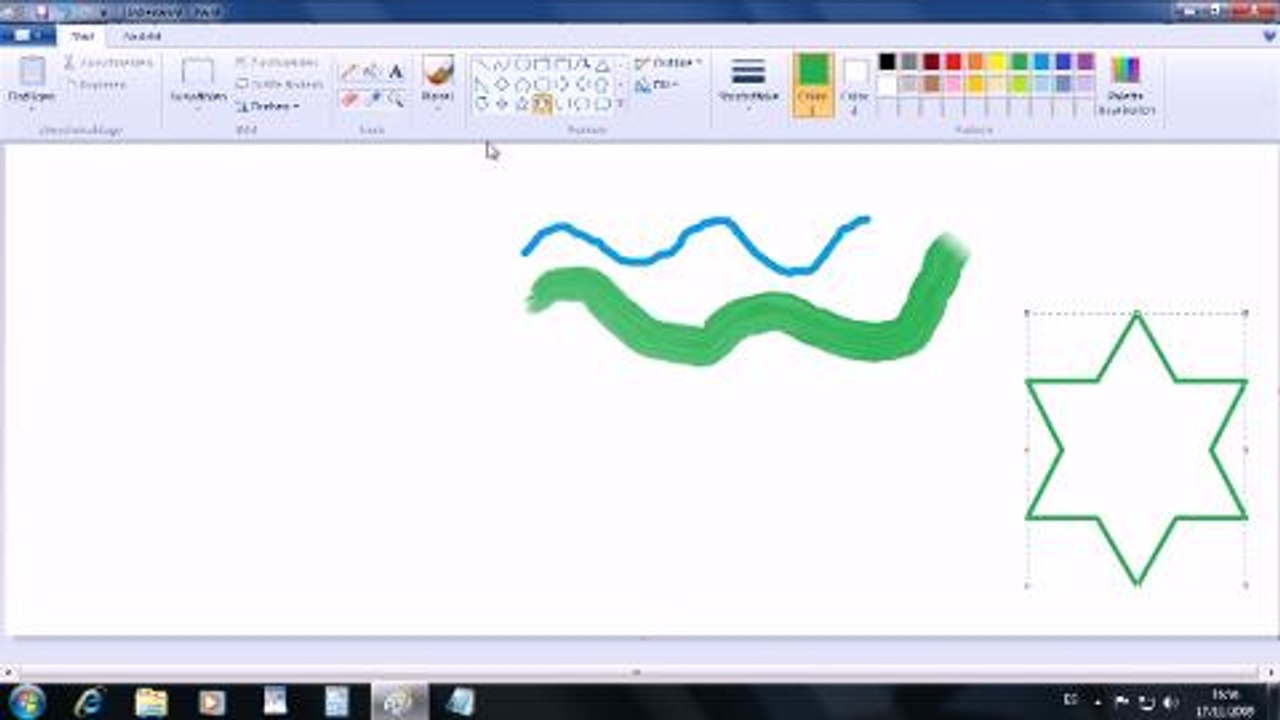 Windows 7 Video - Paint