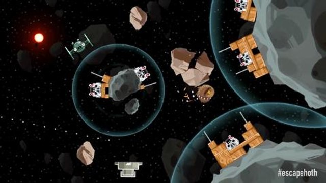 Angry Birds Star Wars nuevos niveles: Escape from Hoth