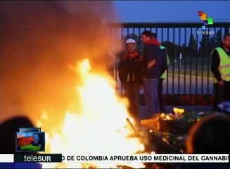 Dirigente sindical francés dice que su lucha seguirá hasta el fin