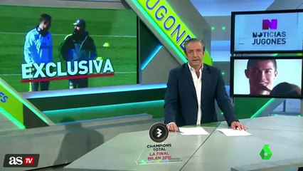 ronal laughing at benitiz