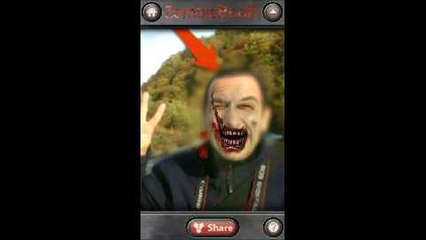 ZombieBooth: transforme seus amigos em zumbis 3D