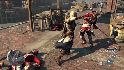 Assassin's Creed 3 - Vídeo jugabilidad Boston (en español)