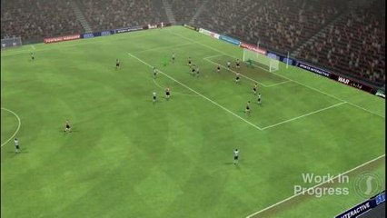 Football Manager 2012 - Motor gráfico de los partidos