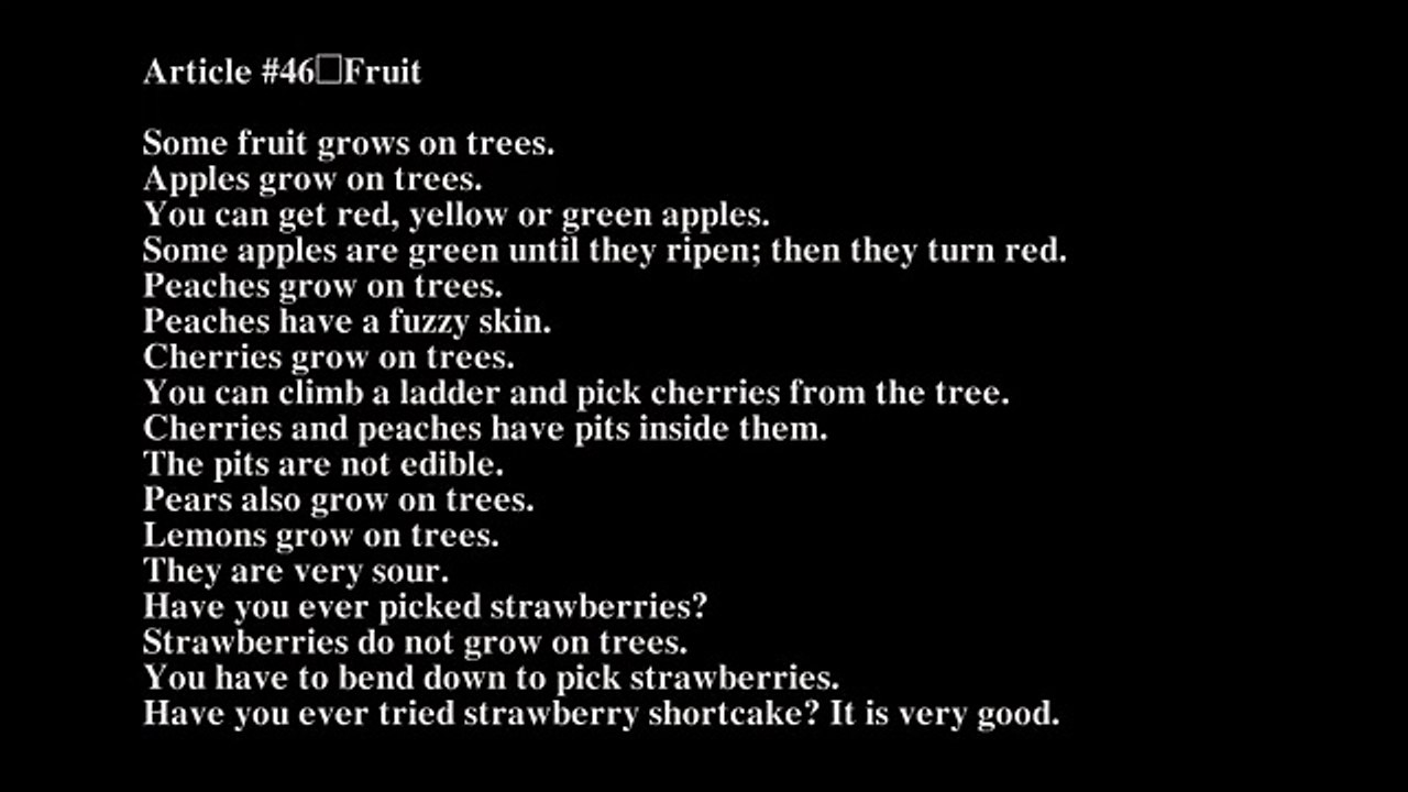 Fruit
