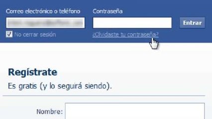 Cómo recuperar la contraseña en Facebook