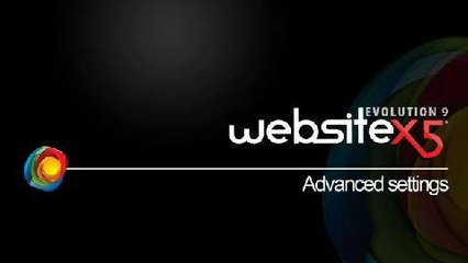 WebSite X5 - Tutorial 4