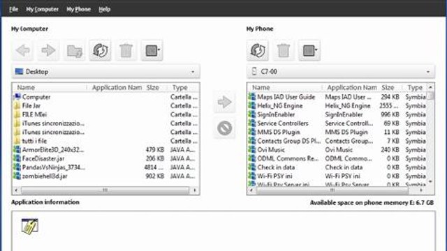 Nokia PC Suite - Come installare un'applicazione sul Nokia