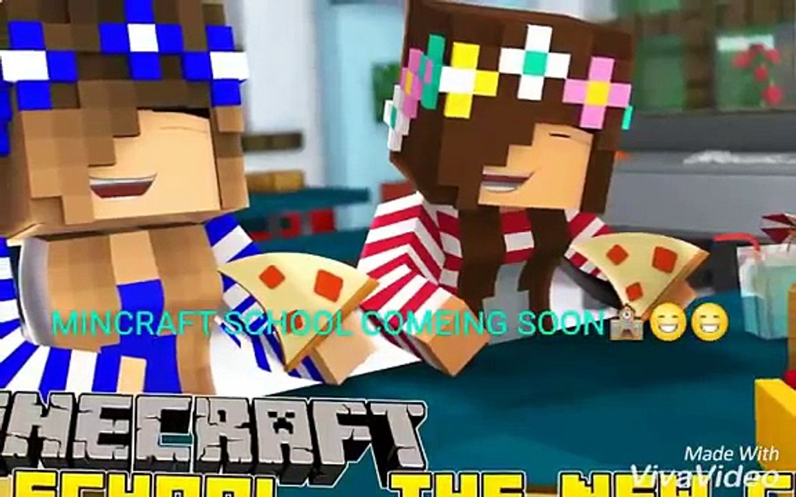 MINCRAFT SCHOOL WITH LITTLE KELLY and LITTLE CARLY plz read DESCRIPTION PLZ