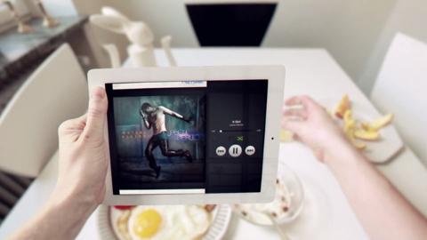 Video Spotify for iPad