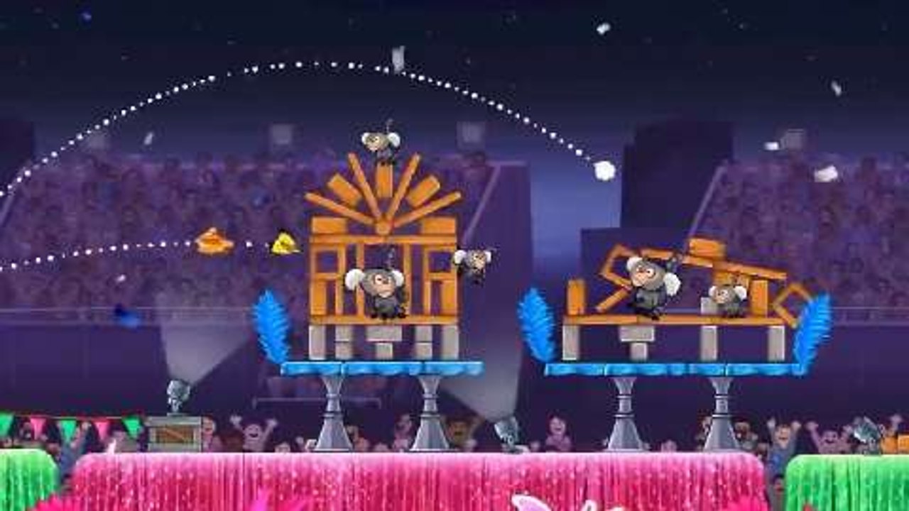 Angry Birds Rio: pássaros contra macacos