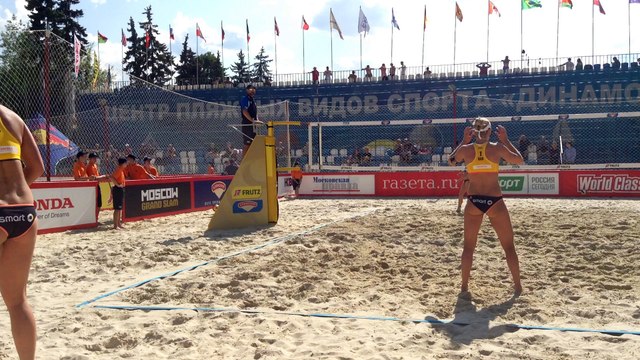 NED vs GER 30-32 Meppelink:Van Iersel vs Borger:Büthe fin de 1er set