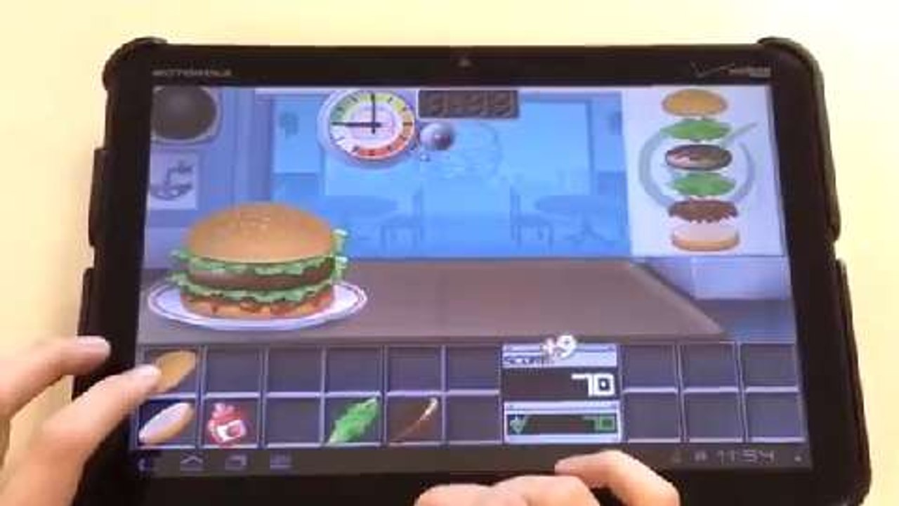 Hamburguesa, el juego para Android