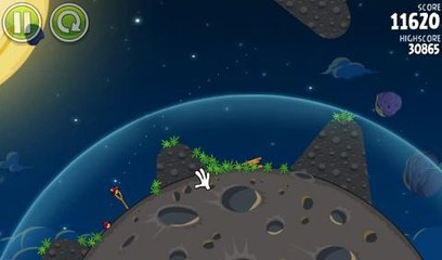 Angry Birds Space - Gameplay