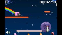 Nyan Cat Lost In Space, ayuda al gato Nyan del arcoiris