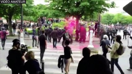 Manif26mai : des heurts violents place de la Nation