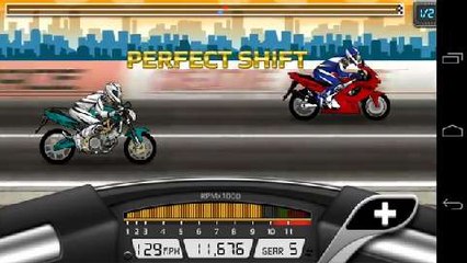 Drag Racing: Bike Edition en acción
