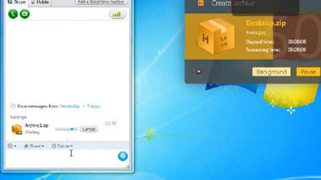 Comment fonctionne Hamster Free ZIP Archiver
