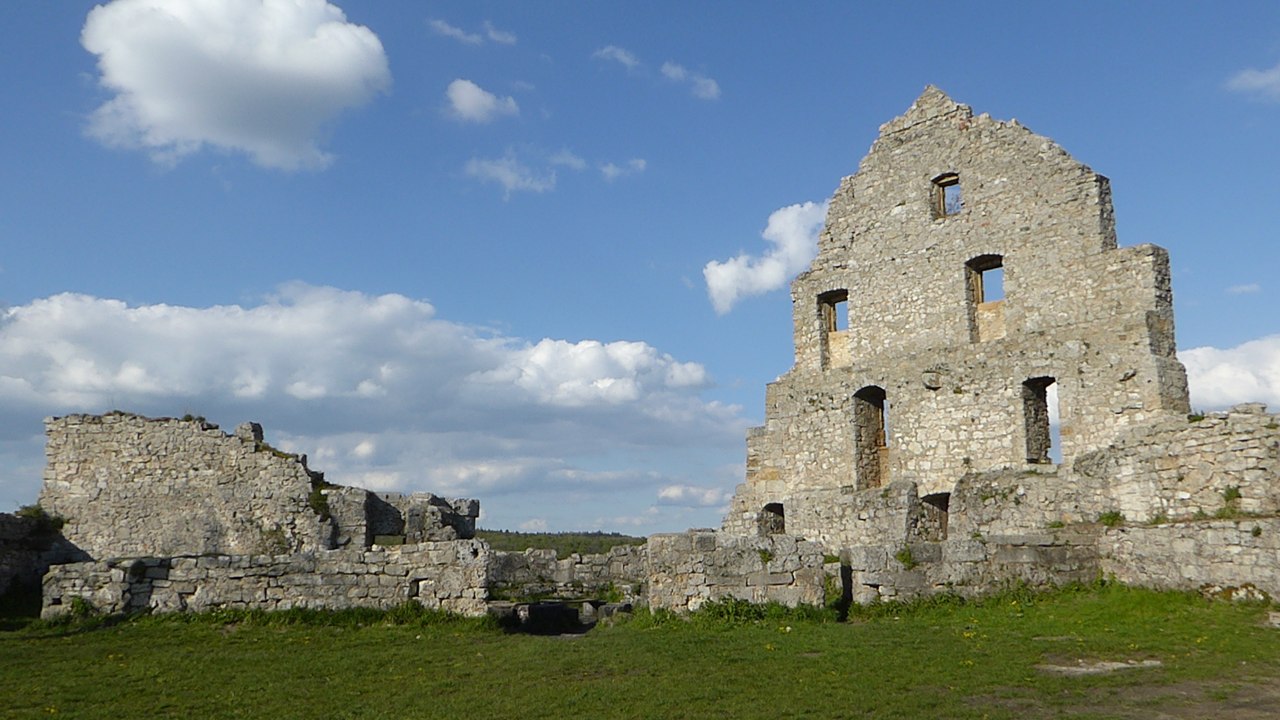 Premiumwanderweg Hohenurachsteig mit Burg Hohenurach (Grafensteige Bad Urach / Schwäbische Alb)