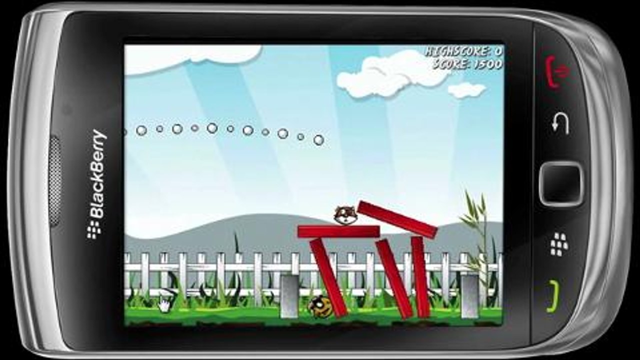 Angry Farm sur BlackBerry