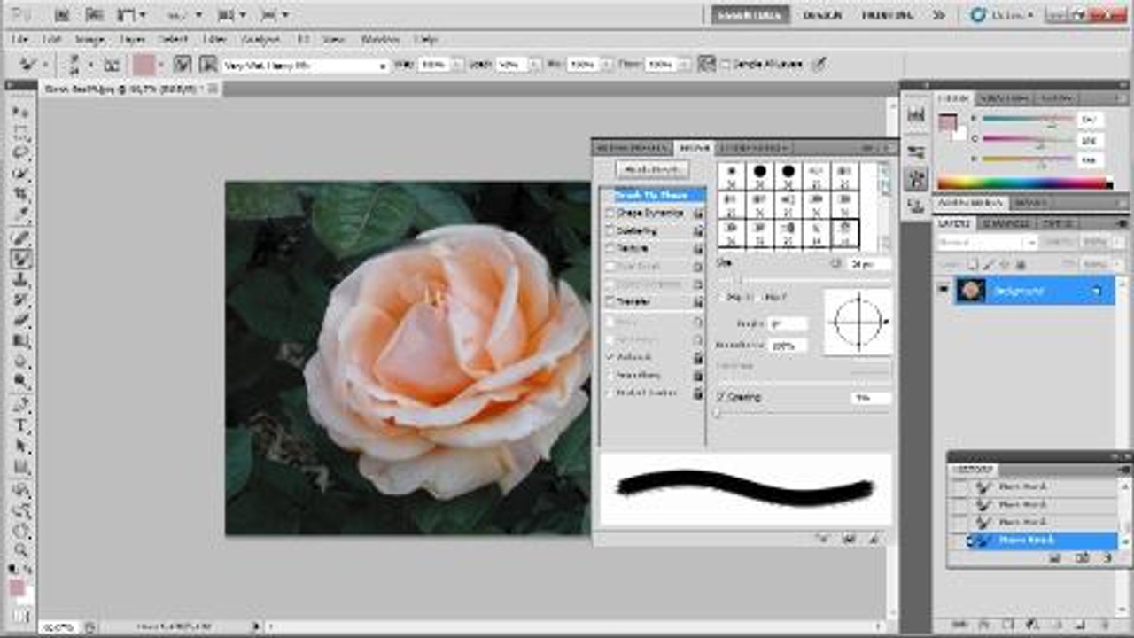 Photoshop CS5: il nuovo pennello Mixed Brush