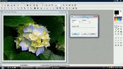 PhotoFiltre: comment encadrer vos photos