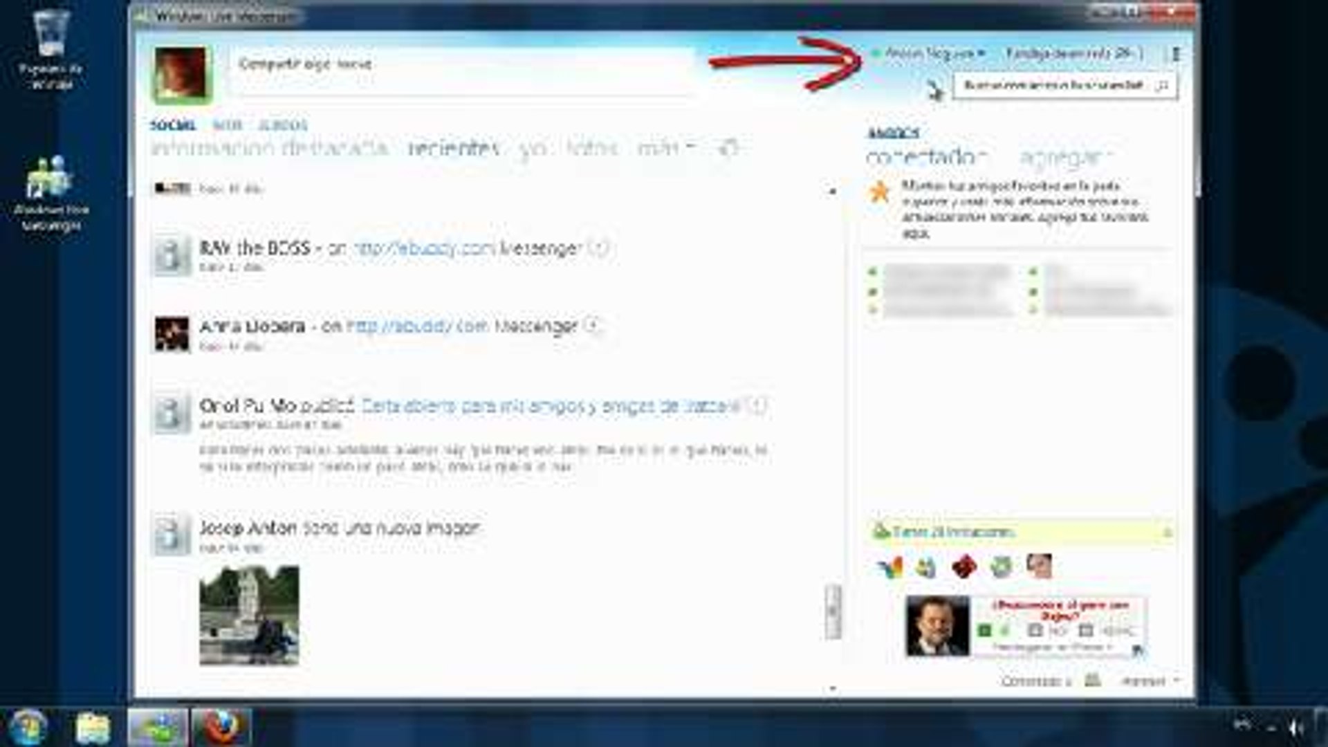 Cómo nick (apodo) en MSN Windows Live Messenger - Vídeo Dailymotion