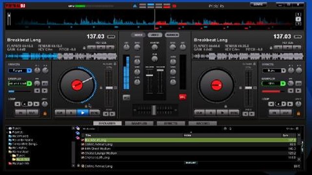 Virtual DJ : premier mix