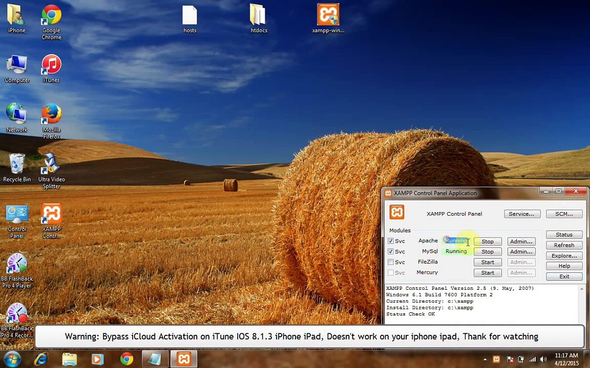 Bypass iCloud Activation on iTune Apple ID Lock IOS 8.1.3 iPhone iPad