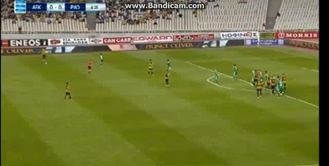Jakob Johansson Goal HD - AEK 1-0  Panathinaikos - 26-05-2016
