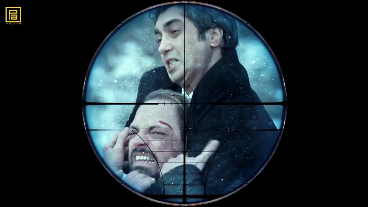 يوسف علم دار ينقذ مراد علم دار من الموت مشهد اكشن وادي الذئاب ج10