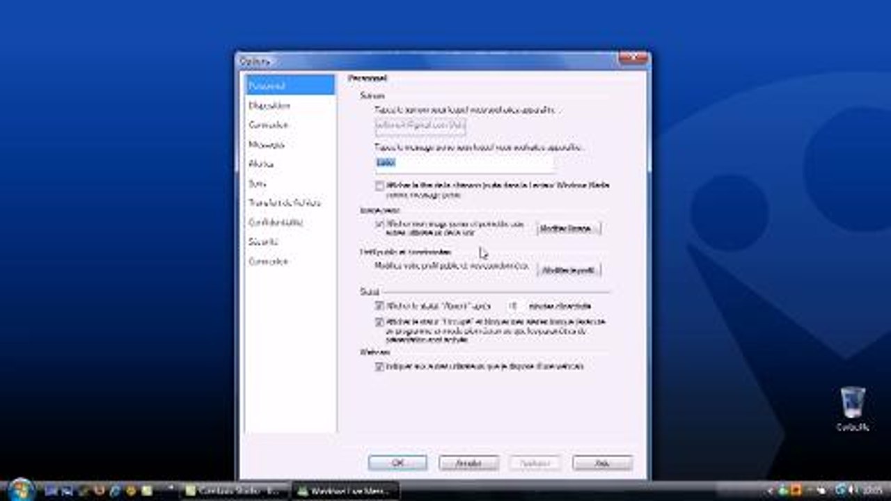 Premiers pas avec Windows Live Messenger 2009