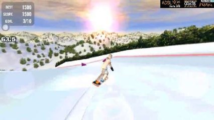 Crazy snowboard, acción en la nieve