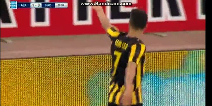 Half Time Goals - AEK 2-0 Panathinaikos - 26-05-2016