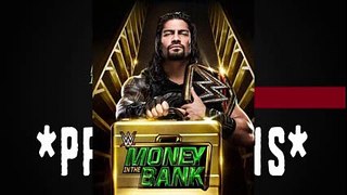 WWE Money in the Bank 2016 all Match & Results PREDICTIONS!!
