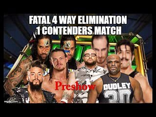 WWE Money in the Bank 2016 Custom Match card