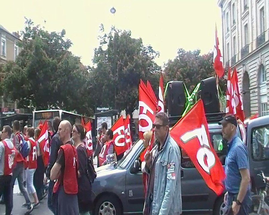 Manifestation d 26/O5/2016 Rennes