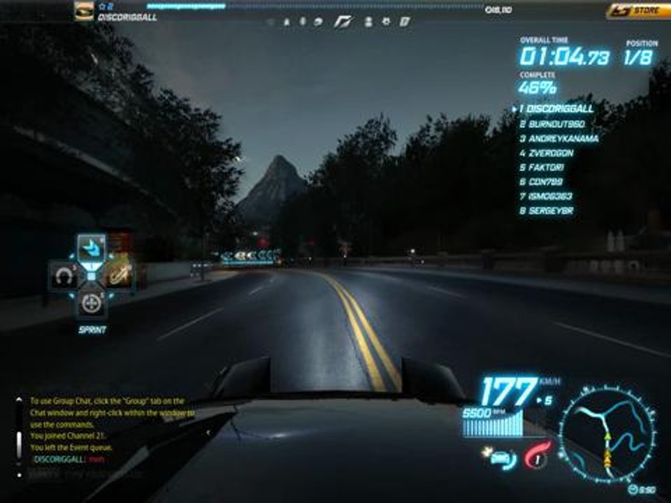 Need for Speed en acción