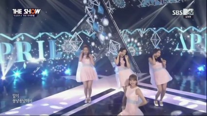 160524 April "Tinker Bell" SBS MTV THE SHOW #73