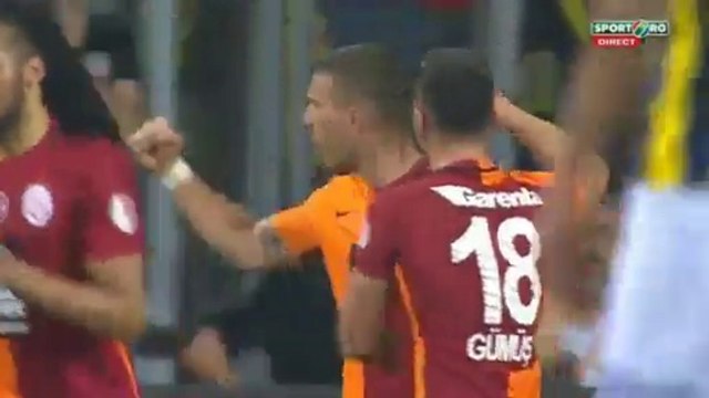 Lukas Podolski Goal HD - Galatasaray 1-0 Fenerbahce 26.05.2016