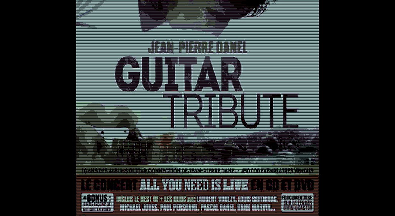 Jean-Pierre Danel - Guitar Tribute Trailer (LVoulzy, Brian May, Hank Marvin,  JF Lalanne, M Jones, P Danel, etc.)