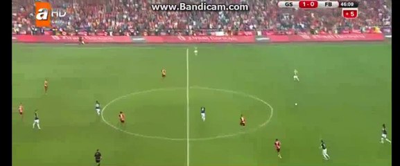 Half Time Goals - Galatasaray 1-0 Fenerbahce 26-05-2016